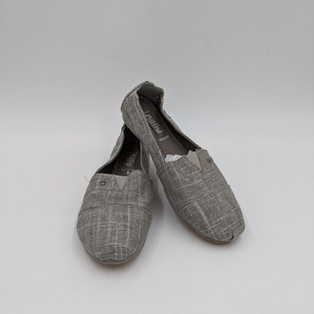 Mad Love women's Lydia silver loafers size: 7